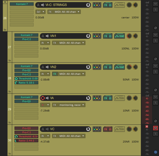 TCP FX left side