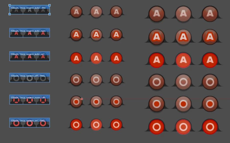 Symbols in Affinity Designer, scaled independently